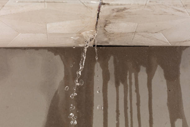 Professional Water Damage Inspection technician working in Lubbock, TX